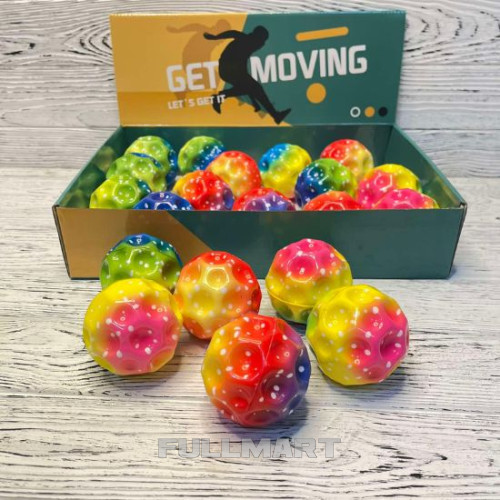 Прыгающий мяч Sky Ball Gravity Ball попрыгун разноцветный
